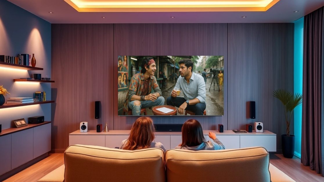 Watch the bads of bollywood on Mini LED TV