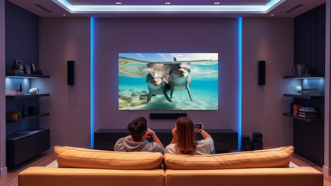 families are upgrading now with big screen TV