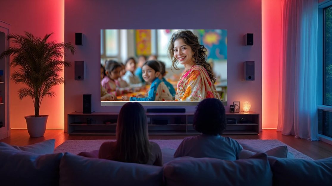 living room is today’s classroom