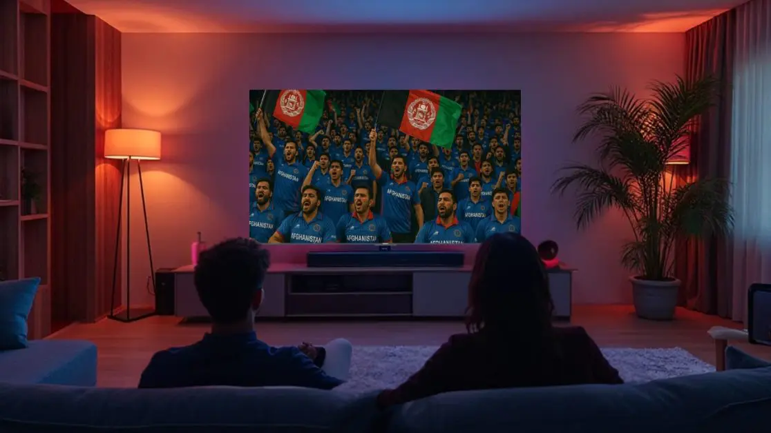 watch cricket in 4k LED TV