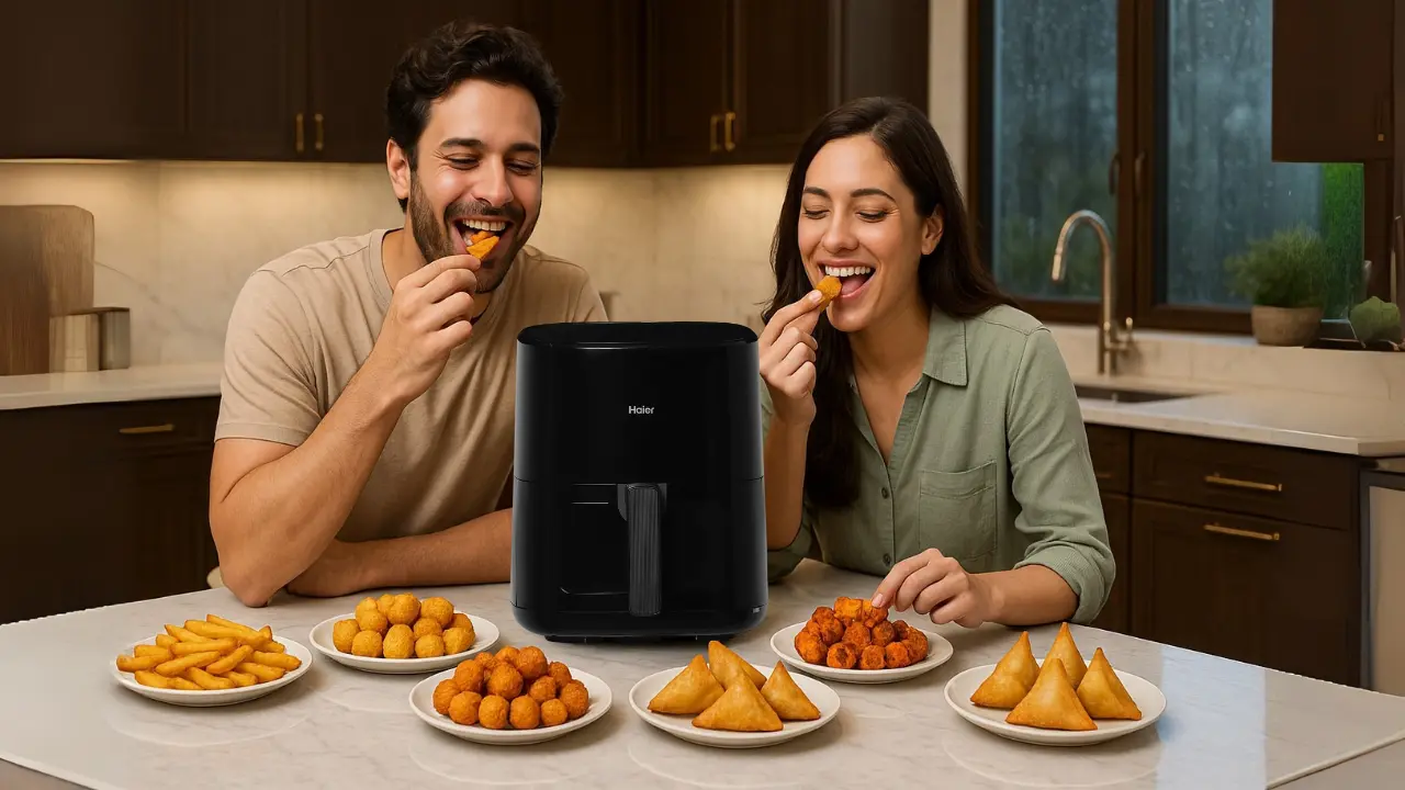 Air-Frying Is Perfect for Healthy Monsoon-Leftover Makeovers