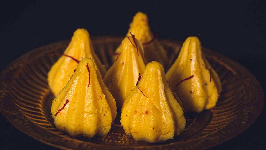 Air fried modak