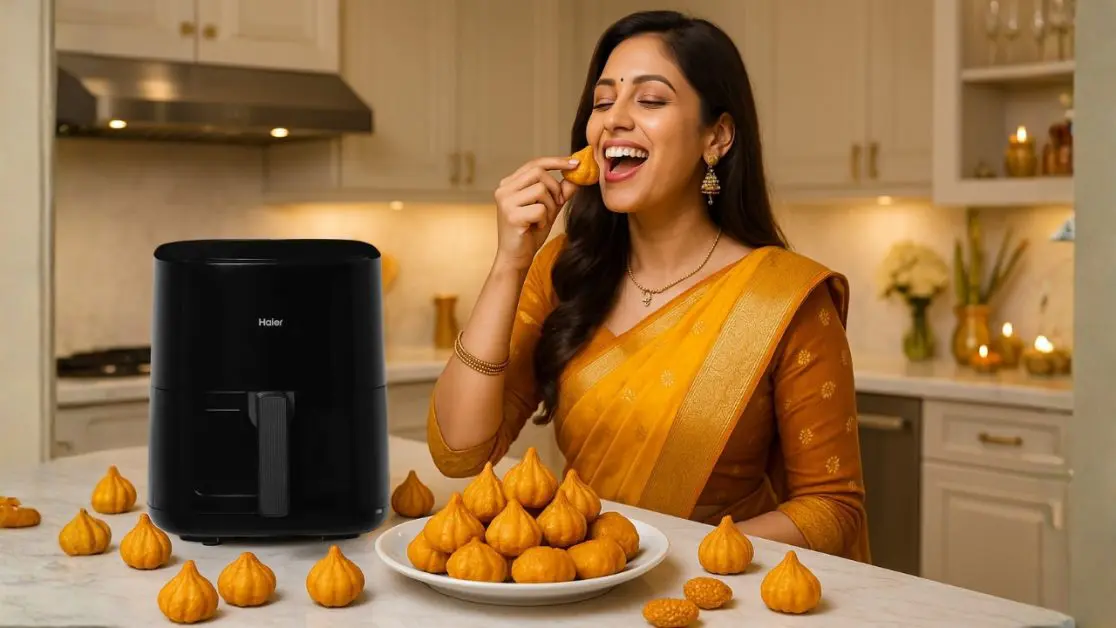 Air fried modaks are taking over Indian kitchen