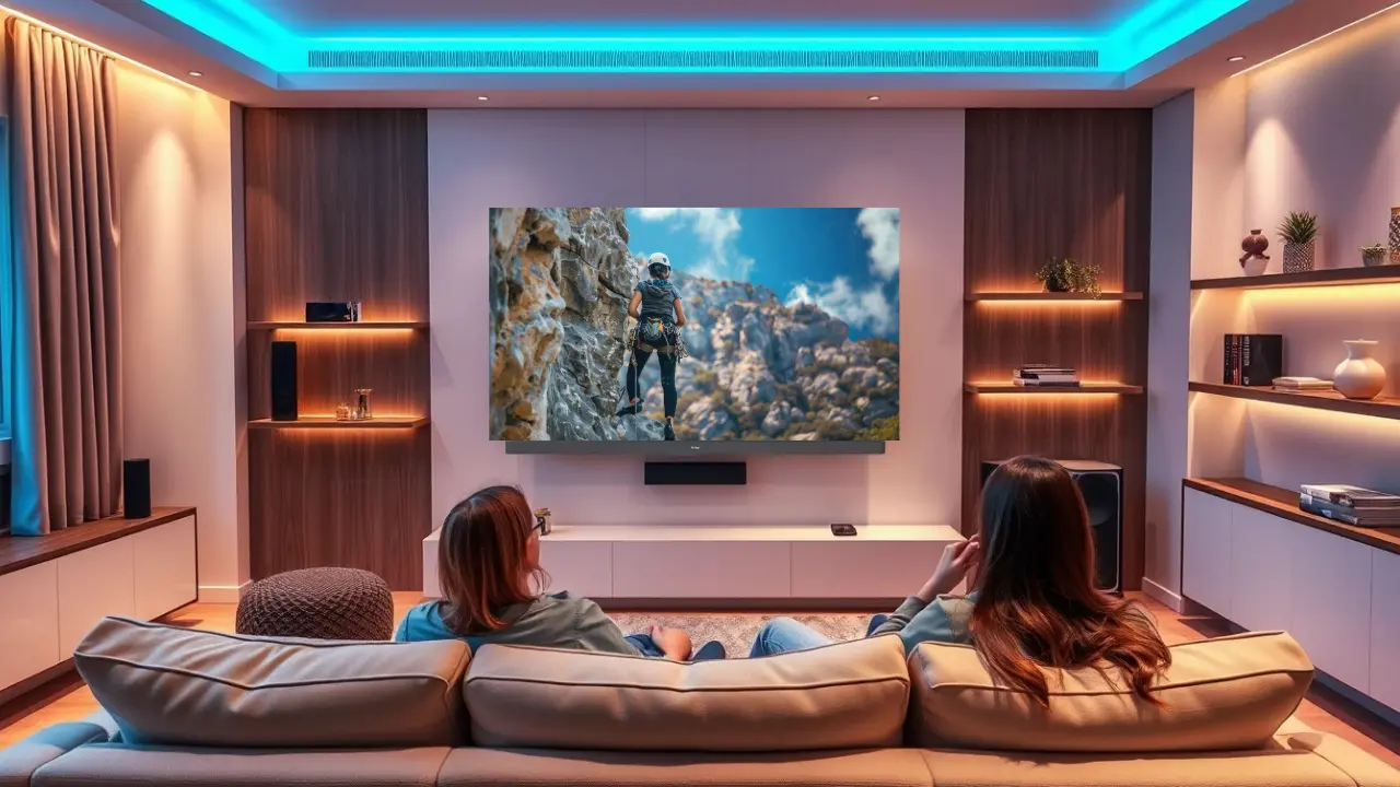 Ambient Mood Lighting Through Your TV