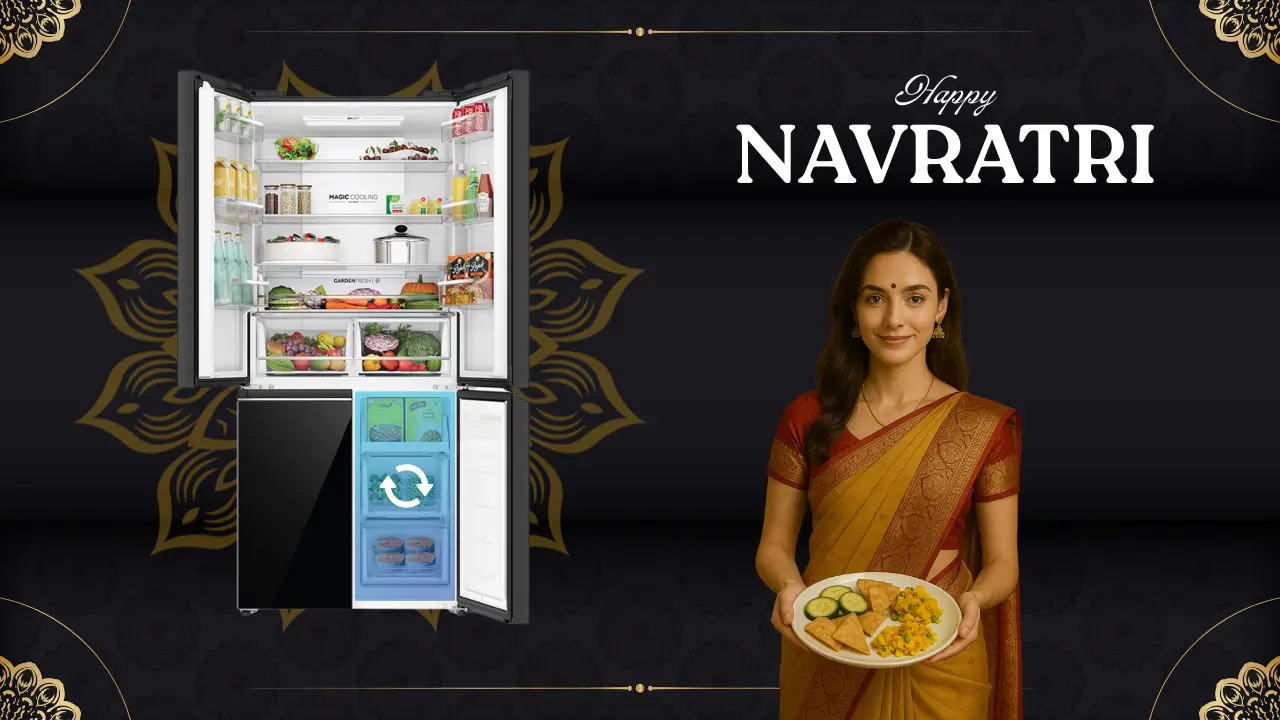 Convertible Fridges Are the Secret to Managing Leftovers During Navratri Fasting