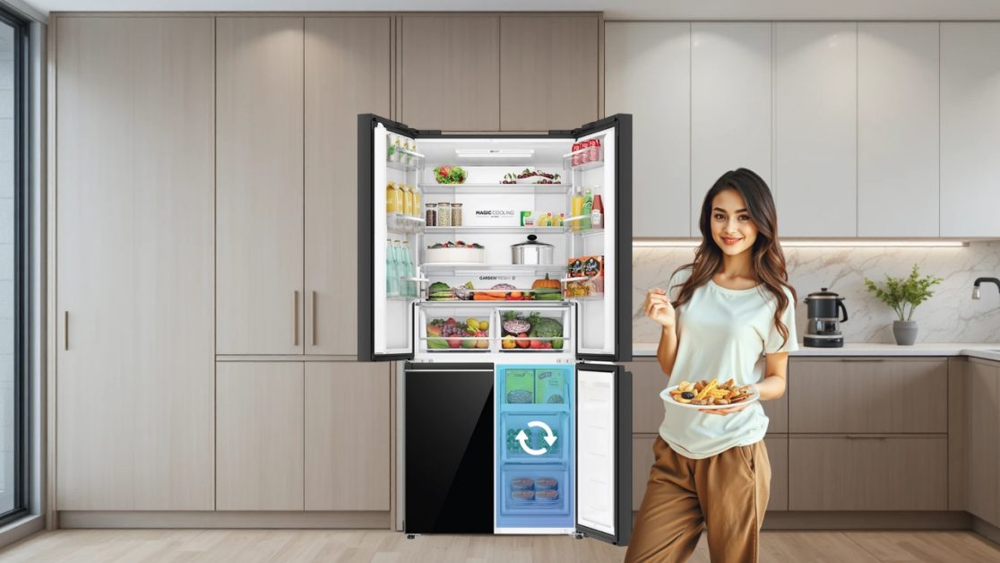 Convertible Zones in refrigerator is a Festive Season Hack
