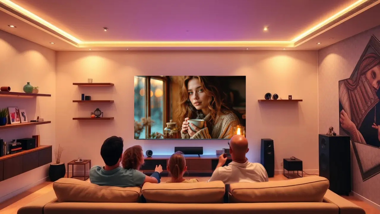 Cooler Weather Means More Couch Time and Mini LED TV