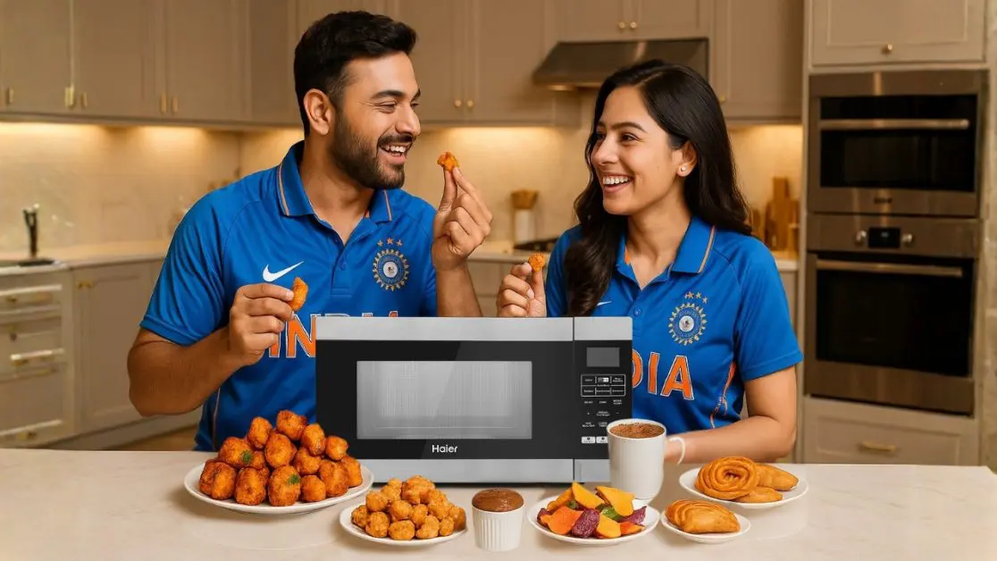 Cricket Meets the Microwave in Kitchen