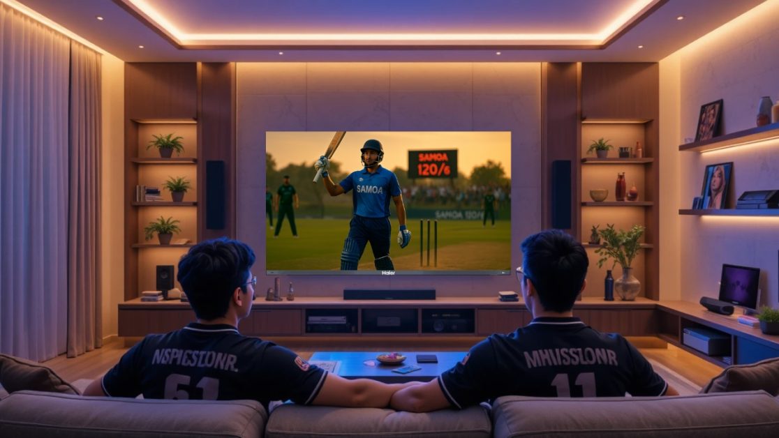 Cricket as Family Theatre with Mini LED TV