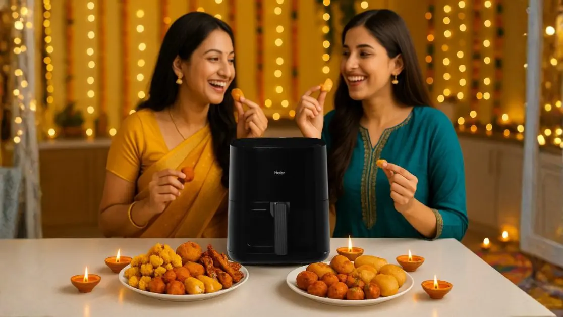 Diwali Food Feels Different with perfect air fryer