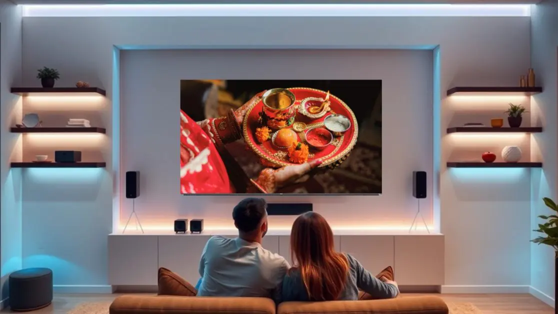 Enjoy Sargi Scene in Mini LED TV