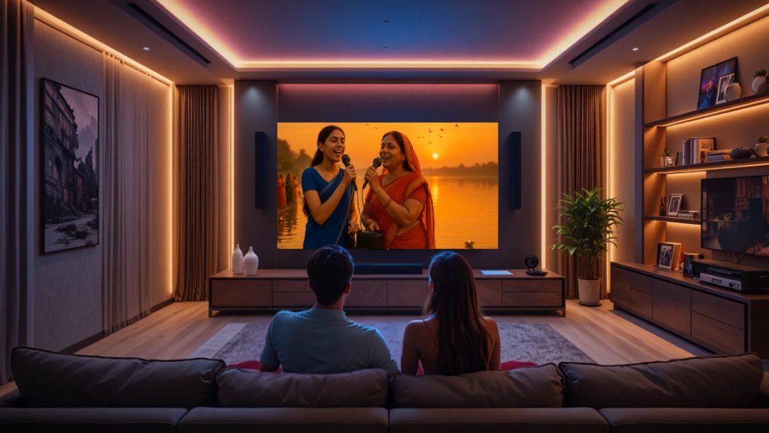 Enjoy your chhath traditions with 4K TV