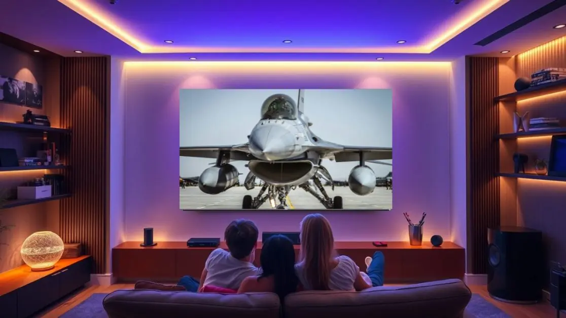 Every Generations are loving this mini LED TV this air force day