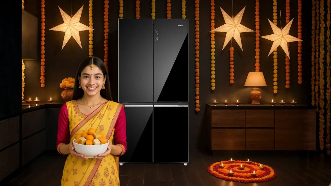 Festive fridge for your home