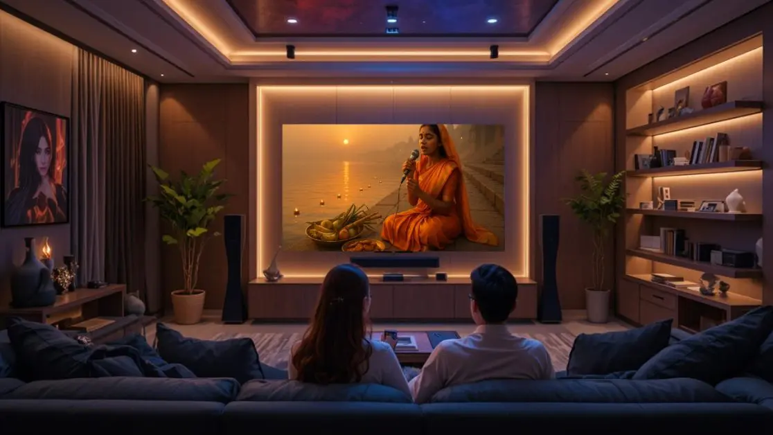 Folk Music Meets 4K TV