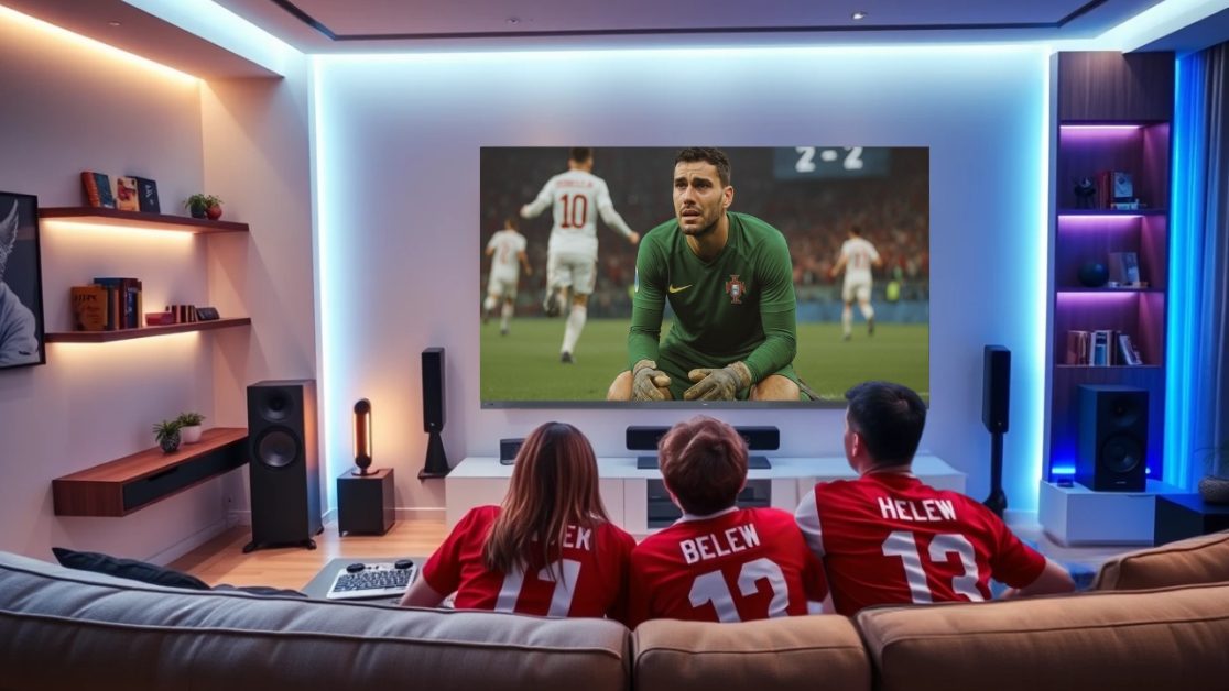 Football match felt like cinema in Mini LED TV