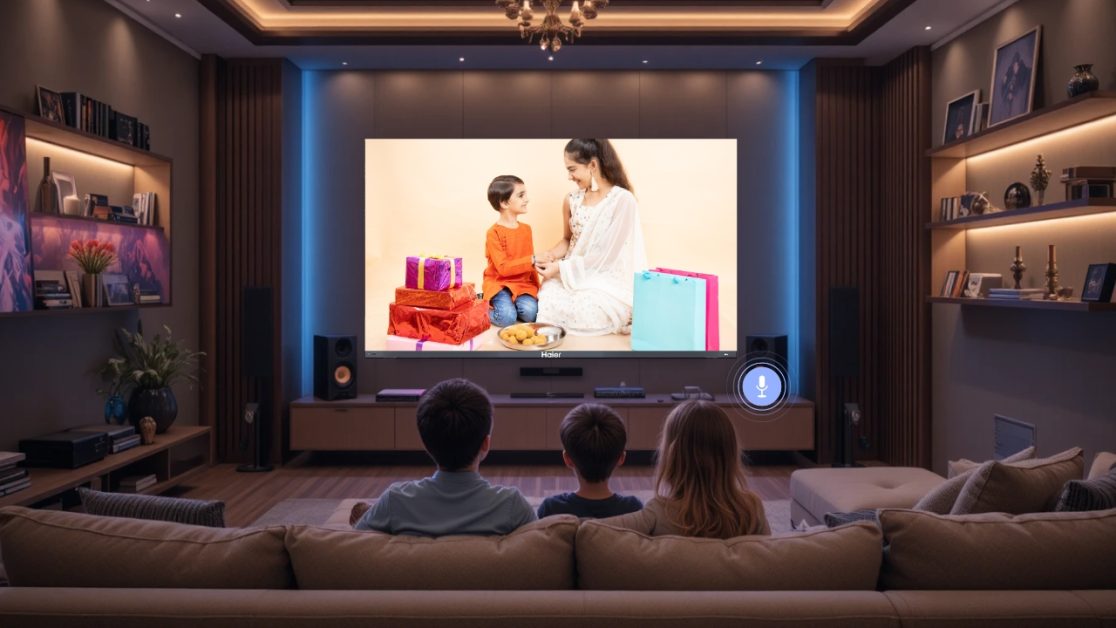 Hands-Free and Hassle-Free Festivity with Mini LED TV