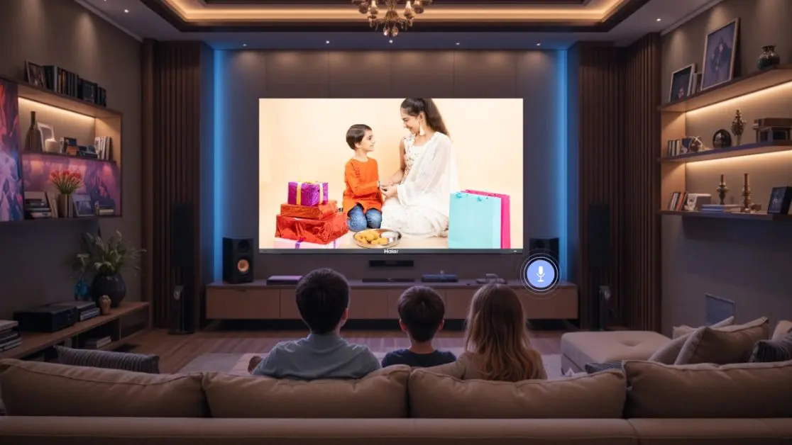 Hands-Free and Hassle-Free Festivity with Mini LED TV