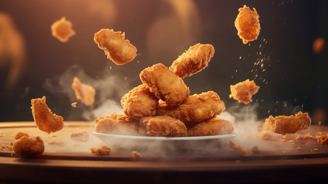 Make crispy snacks in air fryer