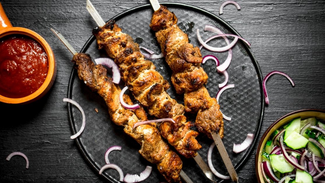 Make late-night kebab in air fryer