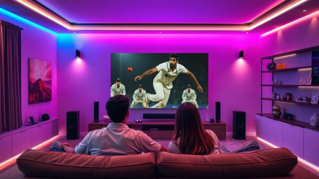 Mini LED display is perfect for cricket matches