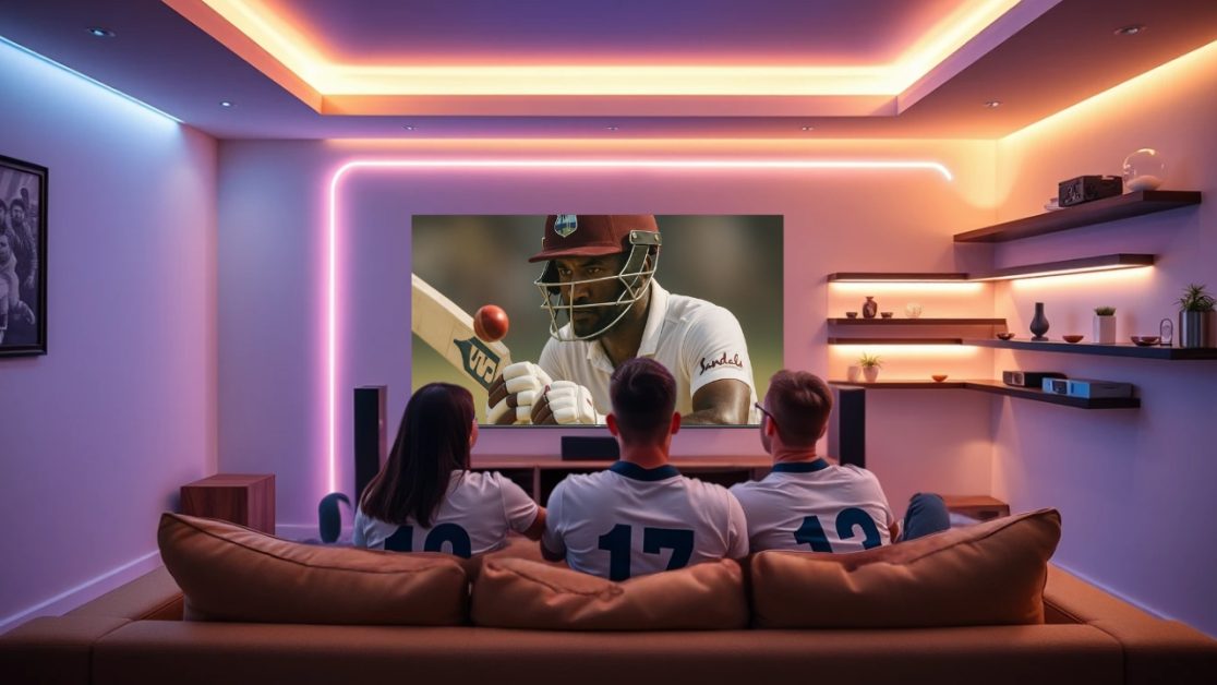 Morning cricket is more than entertainment with Min LED TV