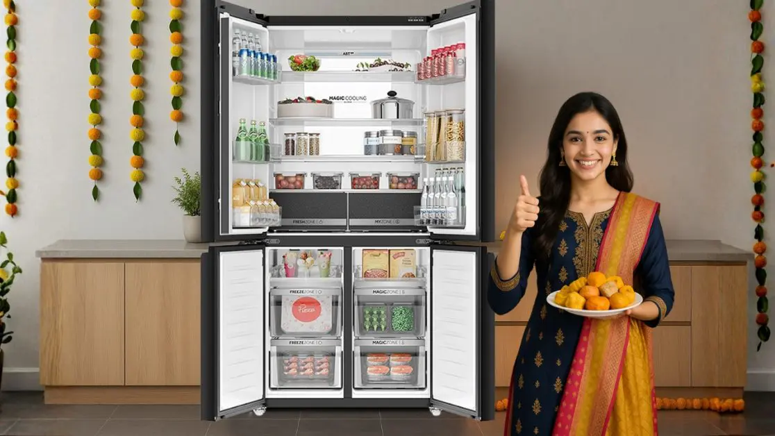 Refrigerator Design Meets Indian Living