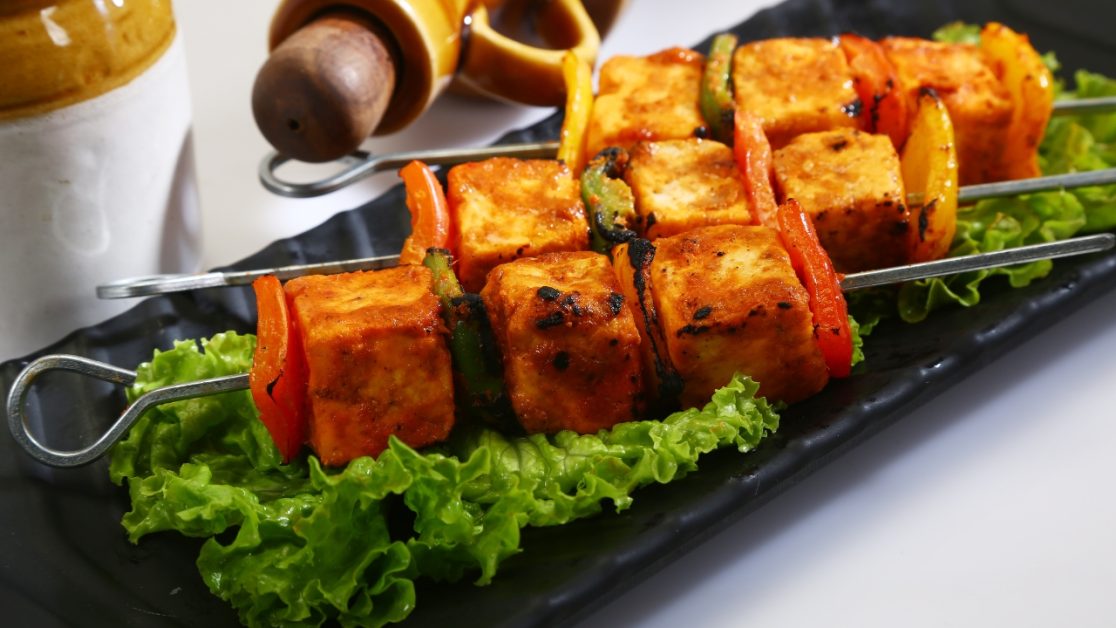 Reheat Paneer tikka in microwave