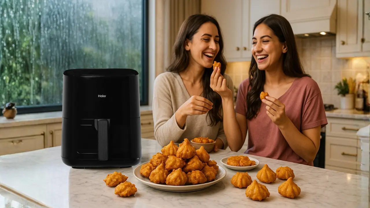 Reheat pakoras at home with perfect Air fryer
