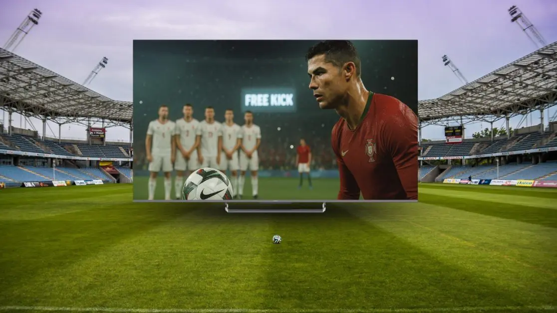 Replay Every Ronaldo Moment in QLED TV