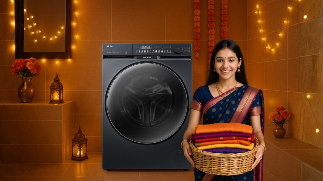 Save time using washing machine this diwali