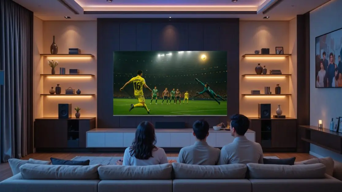 Stadium Sound Meets Living-Room Calm with QLED TV