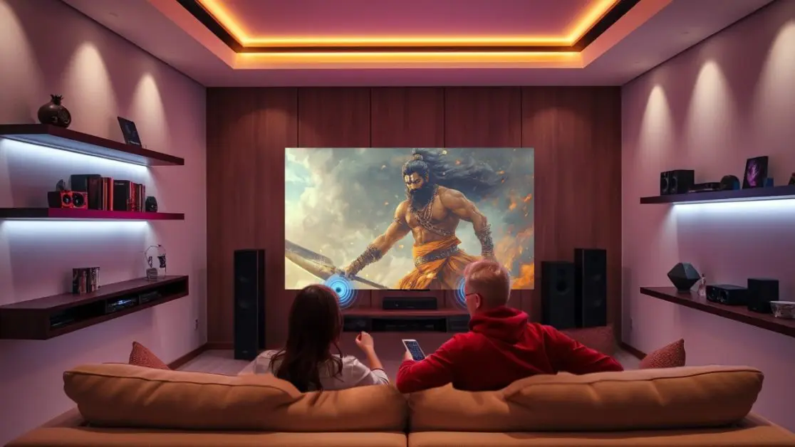 TV Sound Matters watching Mythological Serials