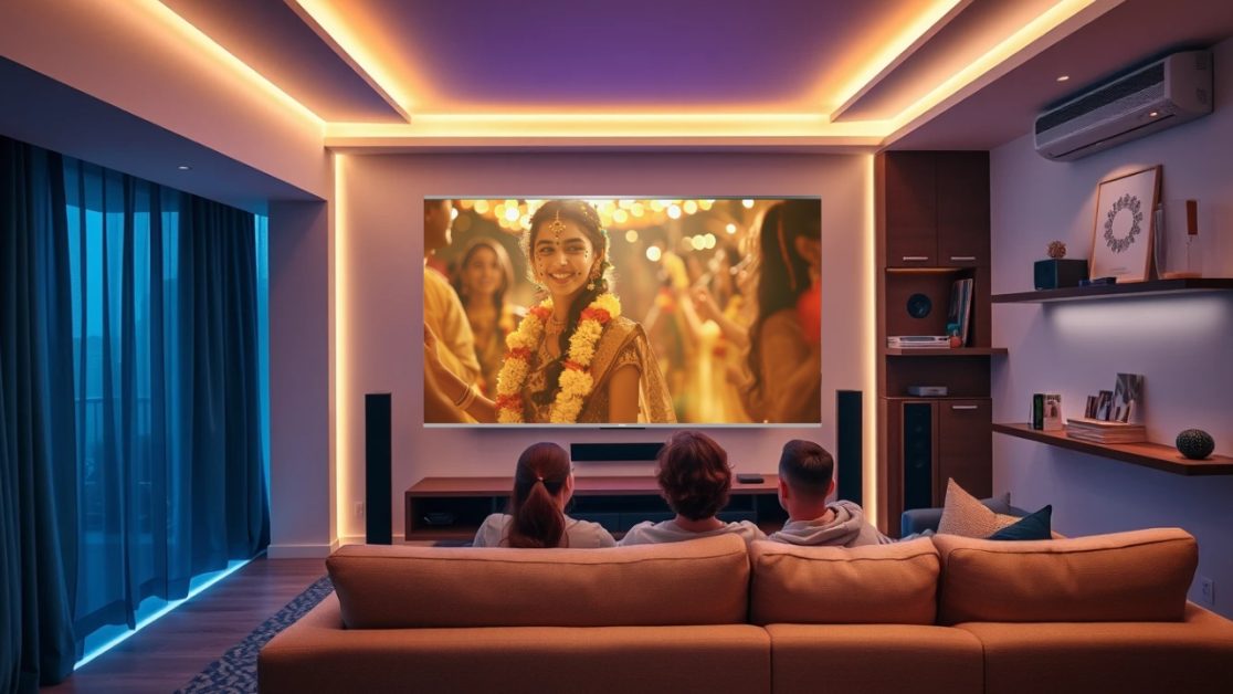 This TV is festive-ready