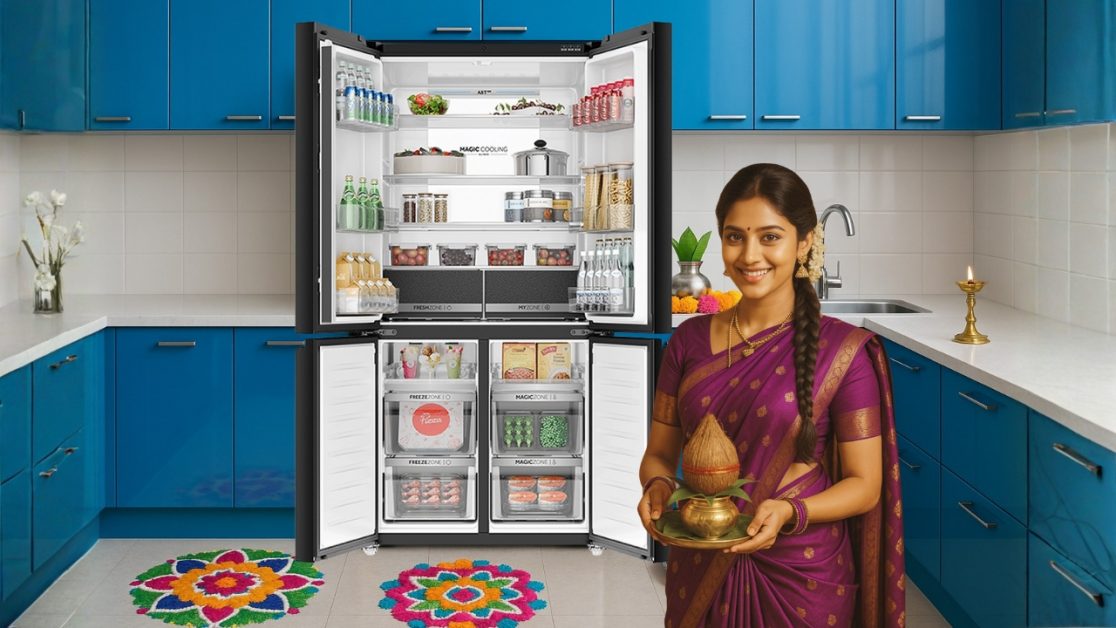 Toughened Glass Shelves in refrigerator for Heavy Boxes