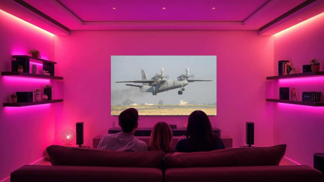 Watch Air force in Mini LED TV