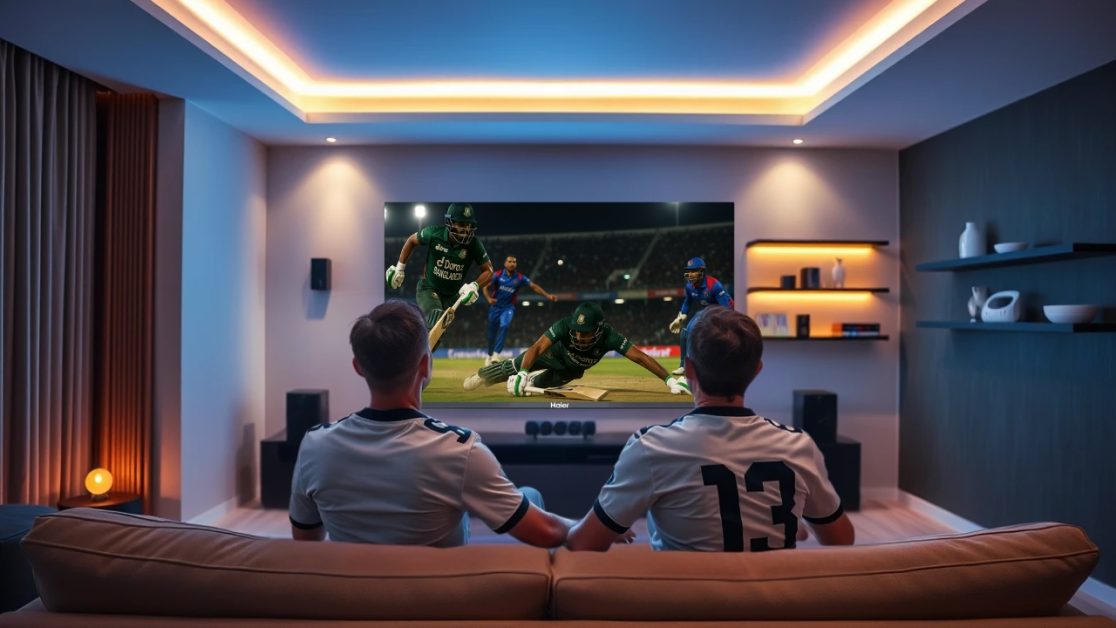 Watch Intense cricket match in Mini LED TV