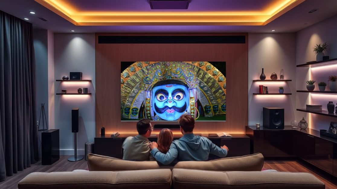 Watch Ravana Dahan and Aarti Together on Dussehra in OLED TV