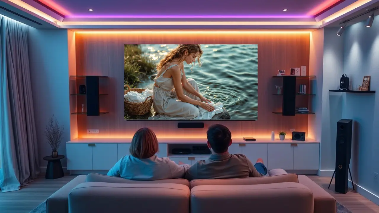 Watch every content in Mini LED TV