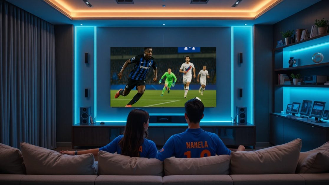 4K clarity meets emotional clarity watching football match