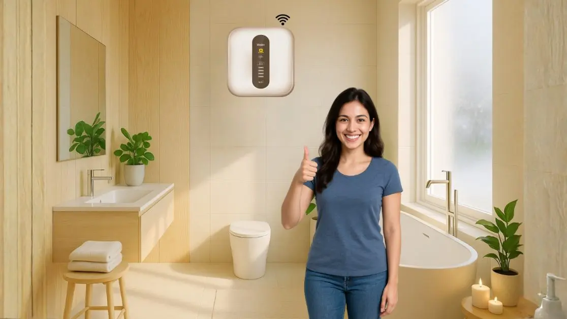 Comfort Meets Conscious Living with perfect water heater