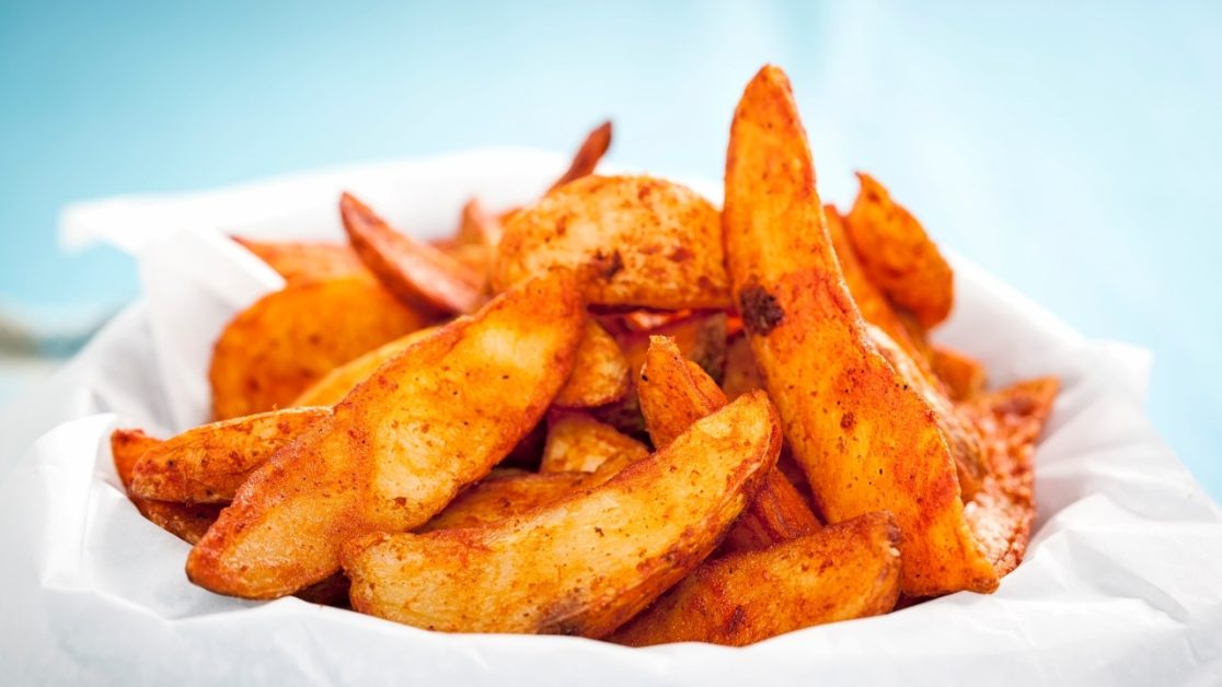 Crispy potato bites