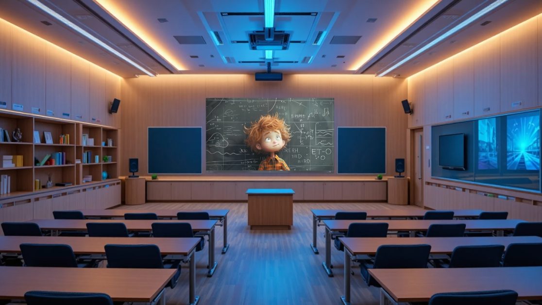 Education Stepped Beyond the Blackboard with LED TV