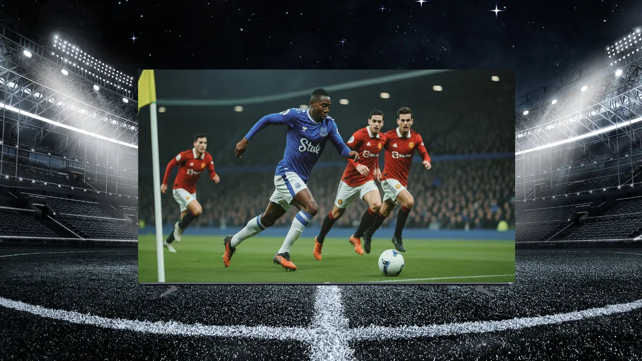 Everton's Victory Looks Better in 120Hz TV