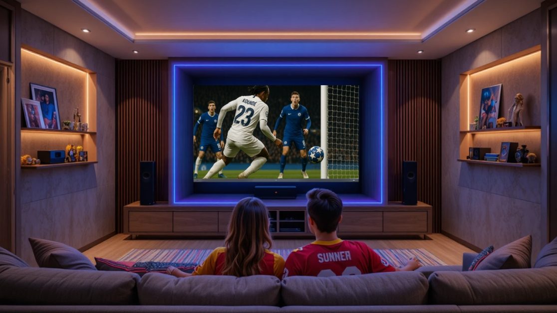 Football Match that deserves Mini LED TV