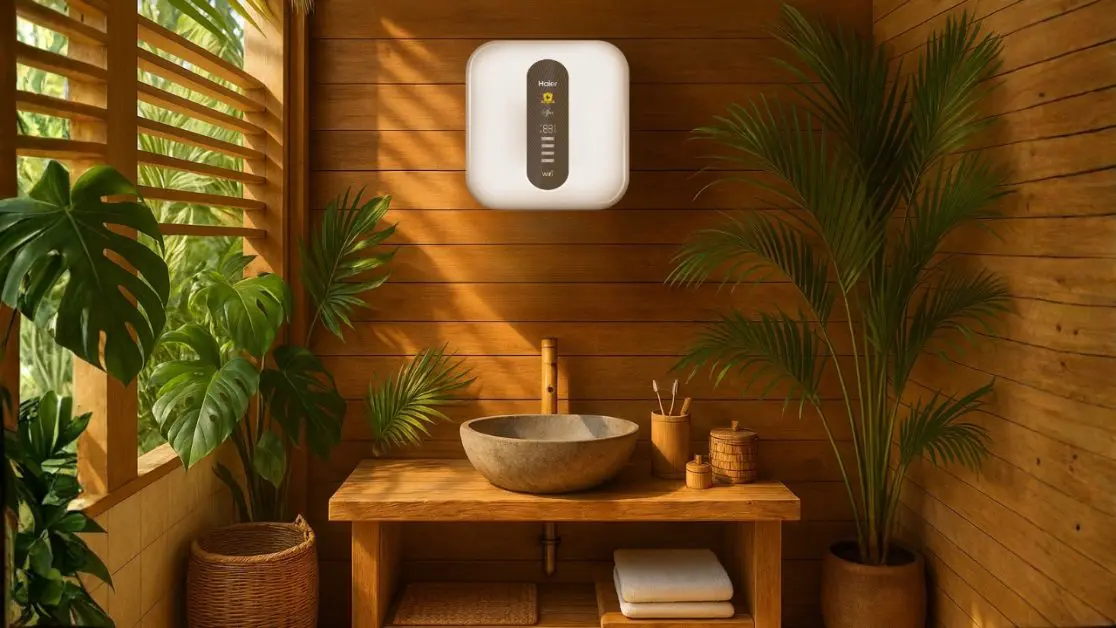 Football nights do something strange to time with smart water heater