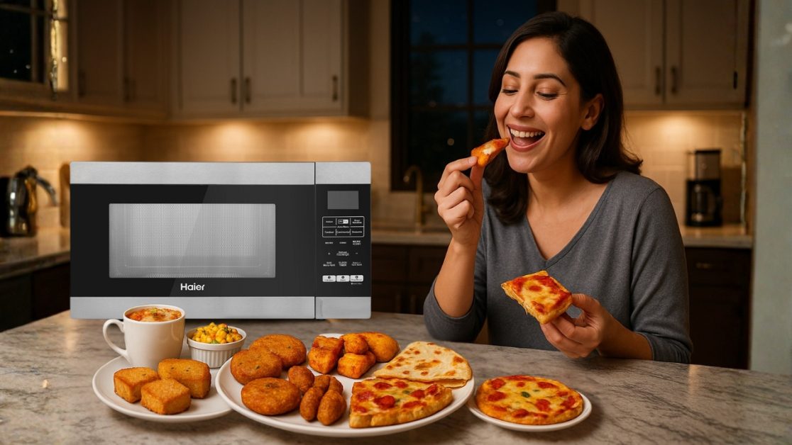 Hot air in microwave changes everything