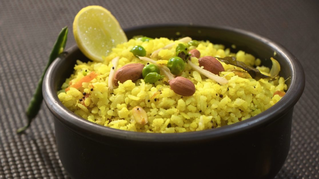 Make Poha in microwave