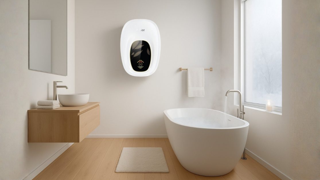 Modern water heaters provide instant hot water