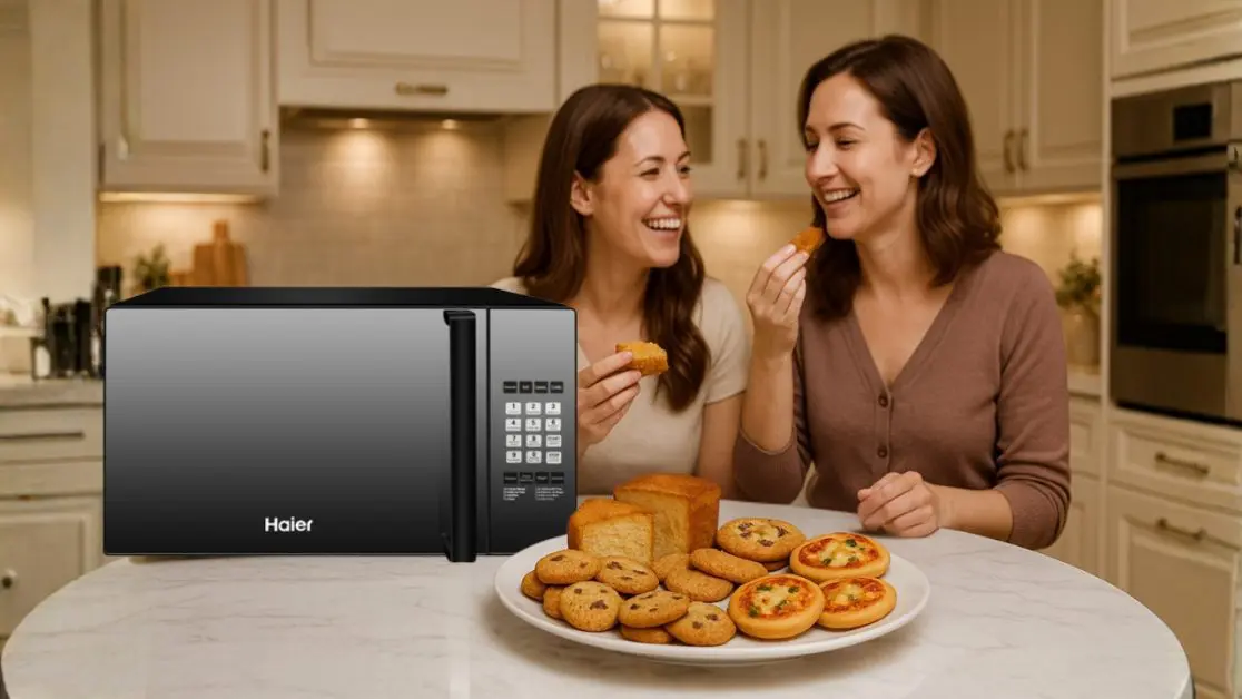 Mornings will be faster with perfect microwave